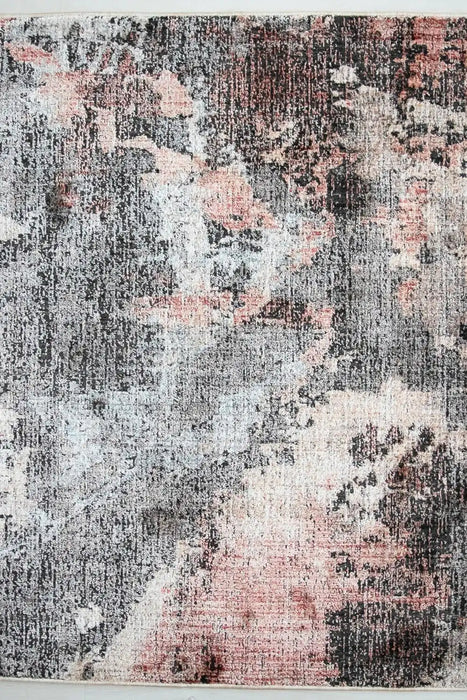 Prestige alia 887aj cream rose Multicoloured, Pink Living Room  Rug.