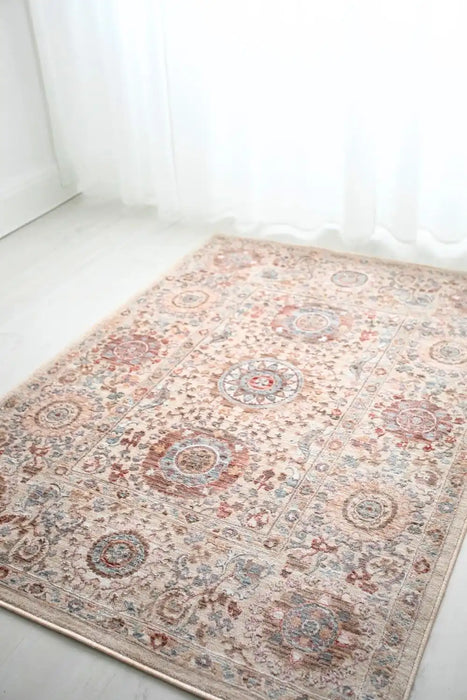 Prestige alia 893gc beige l brown Brown, Beige Living Room  Rug.
