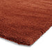 Think Rugs sierra 9000 terracotta Orange Living Room Shaggy Rug.