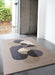 Asiatic matrix asiatic 92 statement light grey Grey, Multicoloured Living Room Wool Rug.