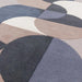 Asiatic matrix asiatic 92 statement light grey Grey, Multicoloured Living Room Wool Rug.