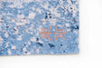 Louis de Poortere cities 9314 tokyo conductive blue Blue, Cream Living Room  Rug.