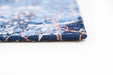 Louis de Poortere cities 9314 tokyo conductive blue Blue, Cream Living Room  Rug.