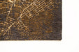 Louis de Poortere cities 9315 new york gatsby gold Brown Living Room  Rug.