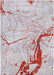 Louis de Poortere cities 9323 amsterdam orange cut Grey, Orange Living Room  Rug.
