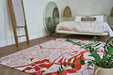 Louis de Poortere cities 9323 amsterdam orange cut Grey, Orange Living Room  Rug.