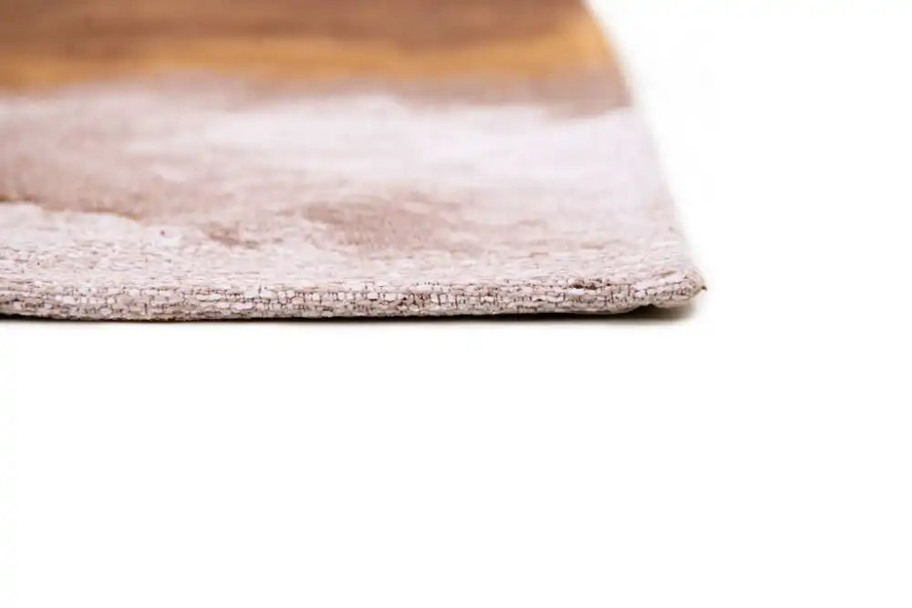 Louis de Poortere lagoon 9326 lagoon chestnut Brown, Ivory Living Room Flat Weave Rug.