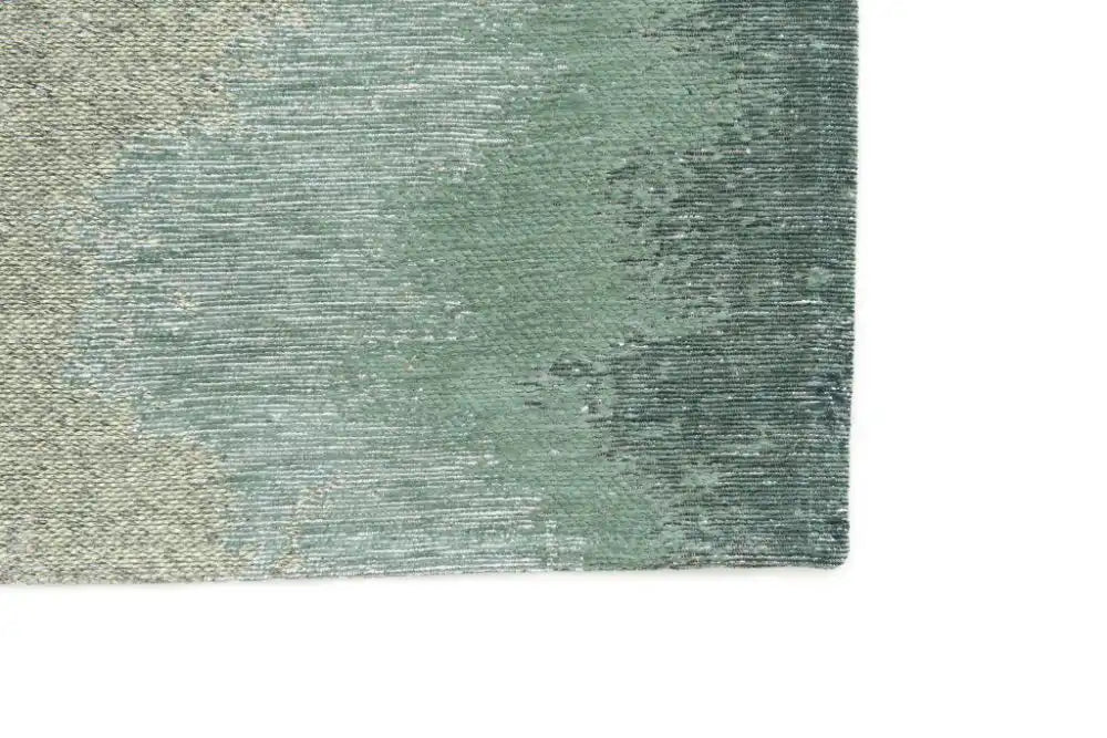 Louis de Poortere lagoon 9331 lagoon palm green Green, Ivory Living Room Flat Weave Rug.