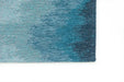 Louis de Poortere lagoon 9332 lagoon inkjet Blue, Ivory Living Room Flat Weave Rug.