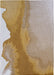 Louis de Poortere lagoon 9333 lagoon sunset Yellow, Ivory Living Room Flat Weave Rug.