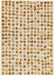 Louis de Poortere cobblestone 9346 peach party Orange, Cream Living Room  Rug.