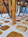 Louis de Poortere cobblestone 9346 peach party Orange, Cream Living Room  Rug.