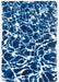 Louis de Poortere swim 9351 swim surf Blue Living Room Flat Weave Rug.