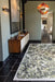 Louis de Poortere swim 9354 swim river Green Living Room Flat Weave Rug.