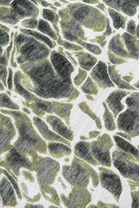 Louis de Poortere swim 9354 swim river Green Living Room Flat Weave Rug.