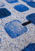 Louis de Poortere cobblestone 9356 amparo blues Blue, Cream Living Room  Rug.