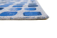 Louis de Poortere cobblestone 9356 amparo blues Blue, Cream Living Room  Rug.