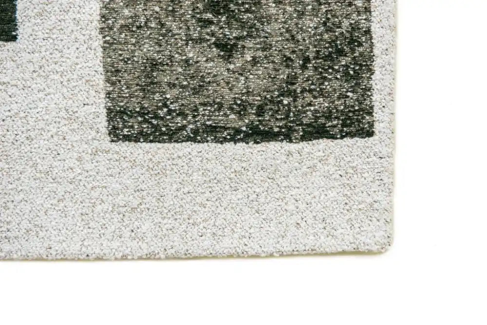 Louis de Poortere lucia 9356 lucia sycamore Green, Ivory Living Room Geometric Rug.
