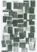 Louis de Poortere lucia 9356 lucia sycamore Green, Ivory Living Room Geometric Rug.