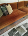 Louis de Poortere lucia 9356 lucia sycamore Green, Ivory Living Room Geometric Rug.