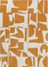 Louis de Poortere papercut 9367 papercut curry Yellow, Ivory Living Room Geometric Rug.