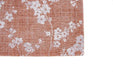 Louis de Poortere sakura 9371 sakura copper pink Pink Living Room Floral Rug.
