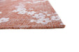 Louis de Poortere sakura 9371 sakura copper pink Pink Living Room Floral Rug.