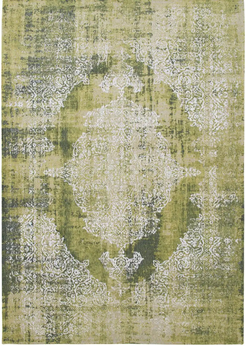 Louis de Poortere kirman 9375 kirman tuscany Green Living Room  Rug.
