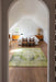 Louis de Poortere kirman 9375 kirman tuscany Green Living Room  Rug.