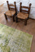 Louis de Poortere kirman 9375 kirman tuscany Green Living Room  Rug.
