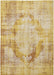Louis de Poortere kirman 9377 kirmman sunwax Yellow Living Room  Rug.