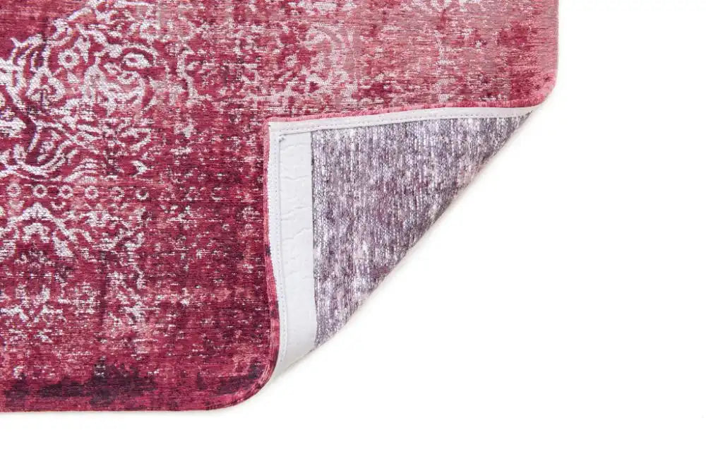 Louis de Poortere kirman 9378 kirman margaux Red Living Room  Rug.