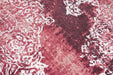 Louis de Poortere kirman 9378 kirman margaux Red Living Room  Rug.