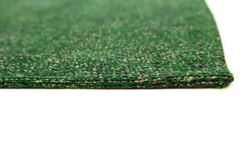 Louis de Poortere pop by louis 9388 tiger green on fire Green, Yellow Living Room Flat Weave Rug.