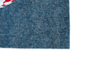 Louis de Poortere pop by louis 9389 lobster steam red Blue, Red Living Room Flat Weave Rug.