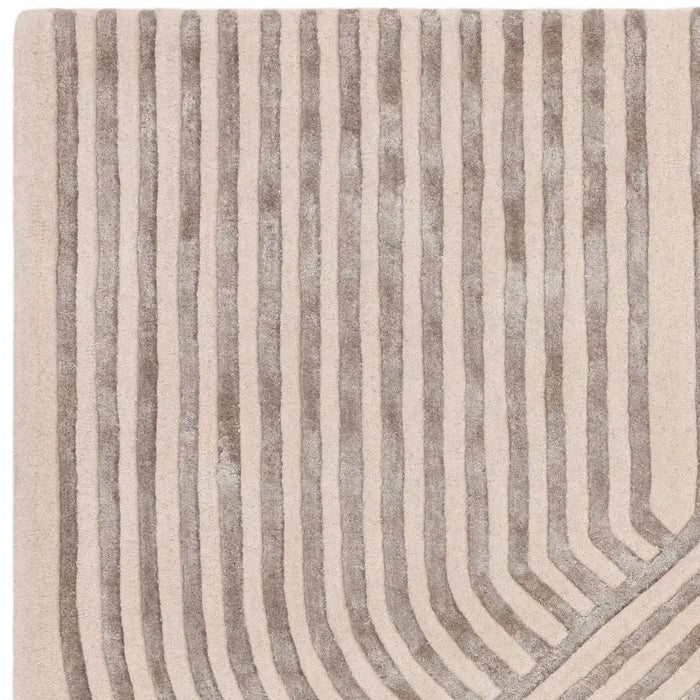 Asiatic matrix asiatic 99 solstice ivory Ivory Living Room Wool Rug.