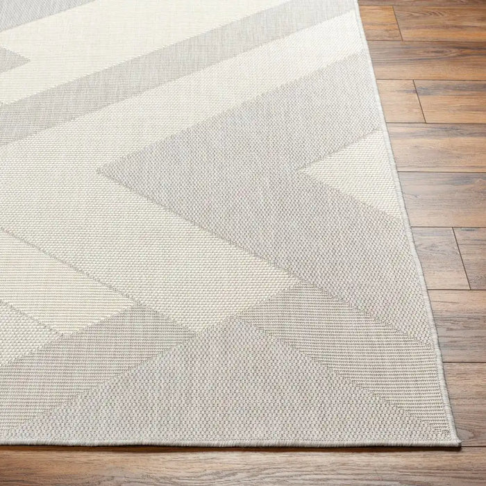 Surya rvl abby 2319 grey Grey Living Room Flat Weave Rug.