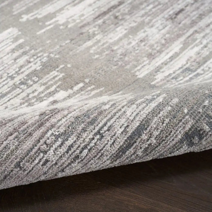 Nourison abstract hues beige grey abh03 grey white Grey Living Room  Rug.