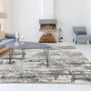 Likewise Matting toyko abstract blue Blue Living Room Geometric Rug.