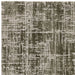 Asiatic kuza abstract green Green Living Room  Rug.