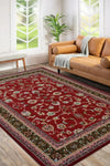 Homemaker maestro agrah red Red Living Room  Rug.