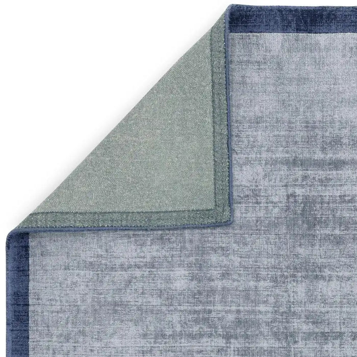 Asiatic blade border airforce navy 06 Blue, Navy Living Room  Rug.