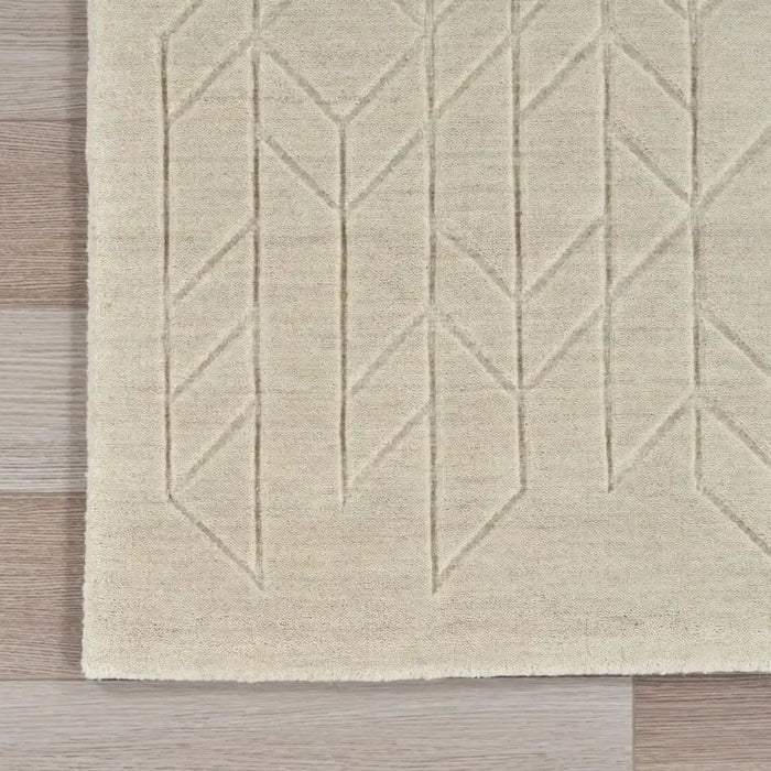 Nourison alessia ale 01 ivory Ivory Living Room  Rug.
