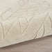 Nourison alessia ale 01 ivory Ivory Living Room  Rug.