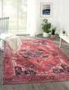 Likewise Matting persian classic alya Red Living Room Moroccan Rug.