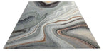 Concept Looms amara ama104 sage grey Grey, Ivory, Multicoloured Living Room  Rug.