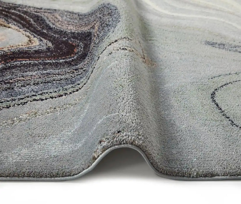 Concept Looms amara ama104 sage grey Grey, Ivory, Multicoloured Living Room  Rug.