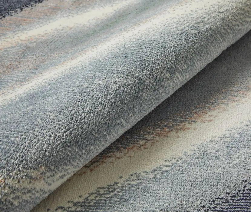 Concept Looms amara ama106 ivory grey blue Brown, Grey, Ivory Living Room  Rug.