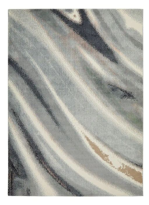 Concept Looms amara ama106 ivory grey blue Brown, Grey, Ivory Living Room  Rug.