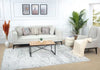 Surya feu amandine 2305 white Ivory Living Room  Rug.